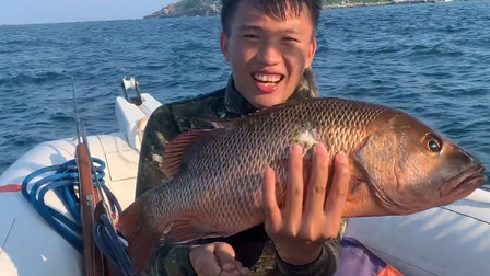 海底暗礁又现大鱼，这条鱼不简单