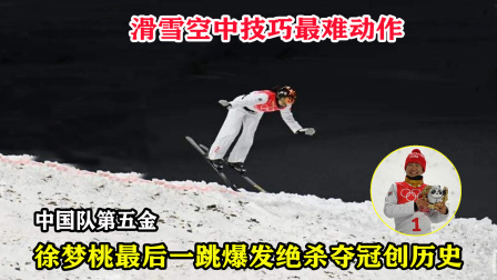 大舌头说冰雪 历史第一人！挑战最高难度？徐梦桃最后一跳爆发以0.66分绝杀
