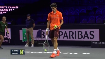 【全场回放】马丁内斯1-2埃贝尔 2024年ATP梅兹站第一轮