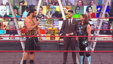WWE RAW 2020 【中文解说】WWE RAW 第1438期：AJ爆桌德鲁宣战TLC大赛