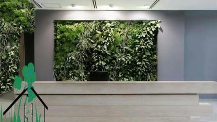 有害气体无处可藏! 环境检测仪融入植物墙: 遇到有害气体就变色