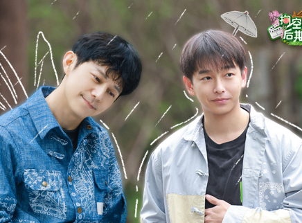 第9期：手绘记录何炅彭彭撑伞