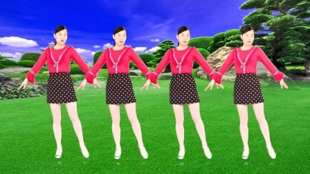新歌广场舞《偷偷爱着你》情歌对唱，歌甜舞美