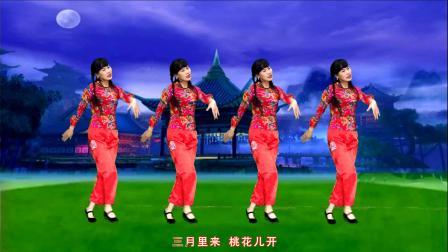 秧歌舞《DJ虹彩妹妹》阿宝演唱，网红32步附教学