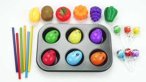 彩色棒棒糖变变变