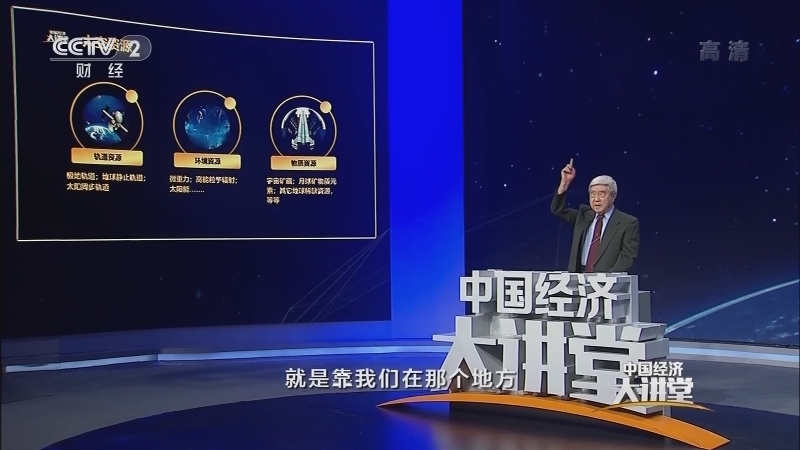 《中国经济大讲堂》 20210110 我们为什么要向太空进发？