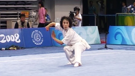 尘封赛事 北京2008武术套路比赛 女子拳术 女子长拳 001