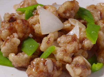 美食台 东北硬菜之一的溜肉段可以有！