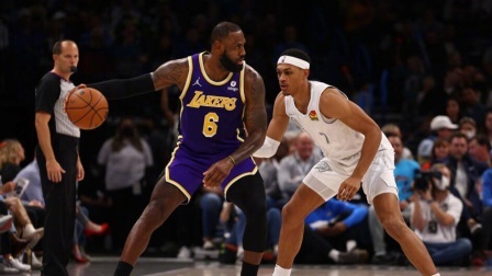 2021-2022赛季NBA集锦 NBA-詹姆斯33+5 布拉德利22+4断 湖人大胜复仇雷霆