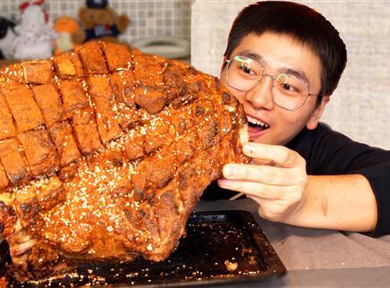 盗月社食遇记 2020 在家烤6斤大羊排