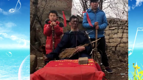 唱罢吹灯 逆天的民工歌手太搞笑了