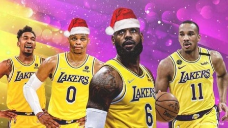 NBA热辣资讯 湖人两大将回归圣诞大战！AB和蒙克解除隔离