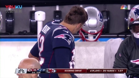 【NFL第6周比赛集锦】酋长40-43爱国者