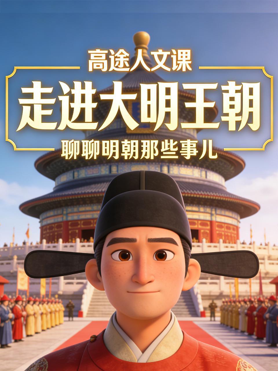 高途人文课 走进大明王朝：聊聊明朝那些事儿