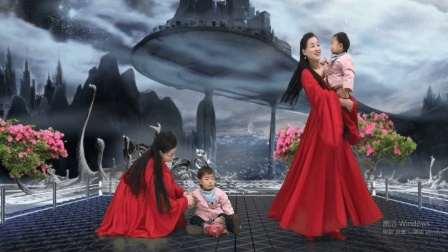 一岁娃坐地上看小姨尬舞《看不下去了咿咿呀呀的叫起来》确实好尴尬