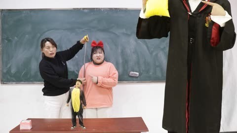 美女家务事 假如身高决定你的寿命，小晴玩增高粘土长到三米，直接活到300岁