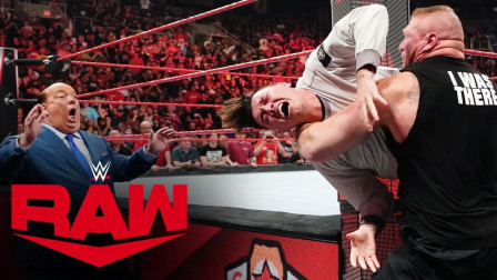 WWE RAW 2019 【RAW 09/30】猛兽大布暴虐雷尔父子