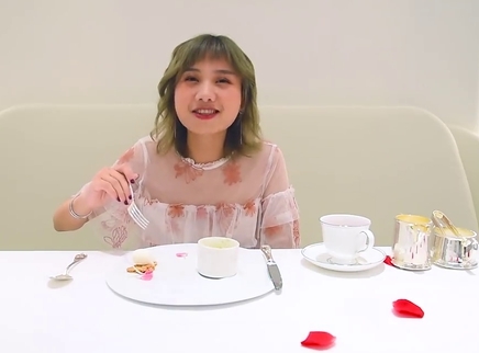 密子君 探店最贵蛋糕 200万吃货少女心