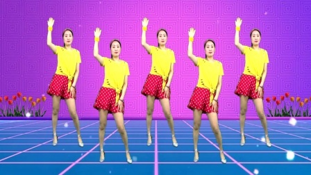 蓝莓思洁广场舞 流行DJ《我着了你的道》时尚64步真带劲