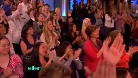 Taylor Swift Cover Girl Funny Show Cut Ellen 11/05/11-Taylor Swift (泰勒·斯威夫特)