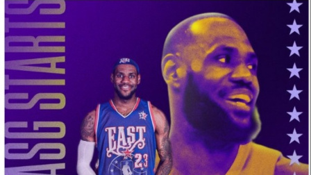 NBA热辣资讯 连续18年全明星首发历史第一！詹姆斯：这是格洛丽亚的儿子