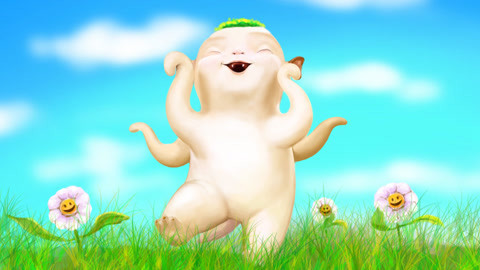 白白侠画画 胡巴胡巴~可爱的胡巴！