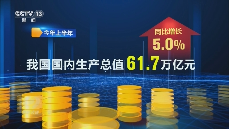 焦点访谈 《焦点访谈》 20240718 “半年报”：稳中有进 长期向好