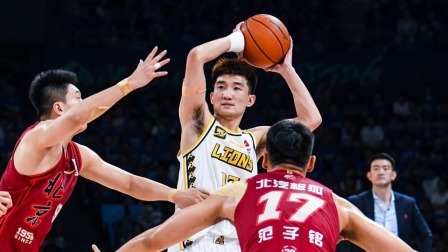 CBA总决赛-林秉圣22分5断周琦4分 广厦3-1北京