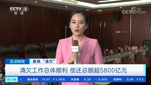 中国财经报道 《正点财经》 20191218 11:00