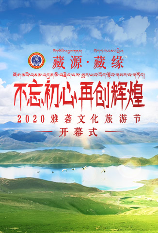 2020雅砻文化旅游节开幕式 海报