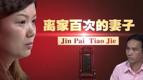 金牌调解 离家百次的妻子