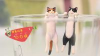 超能玩具白白侠 喵星人扭蛋 两只越狱猫 432