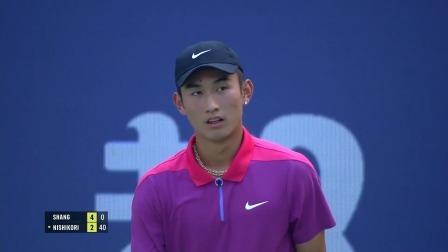 【原声纯享】商竣程2-0锦织圭 2024ATP成都站第一轮男单
