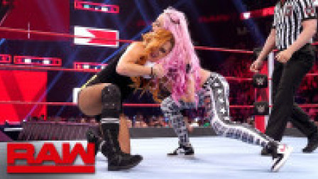 WWE RAW 2019 分秒必争赛 贝基林奇打快攻 比隆达罗西的用时短了8秒