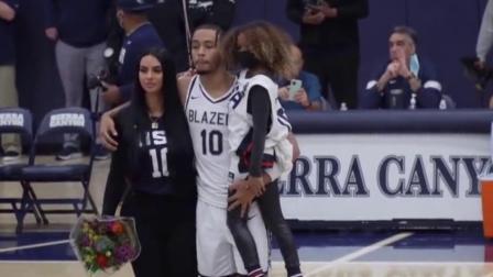 NBA热辣资讯 塞拉峡谷高中为快毕业的阿马里贝利举行仪式！这球队氛围太暖了！