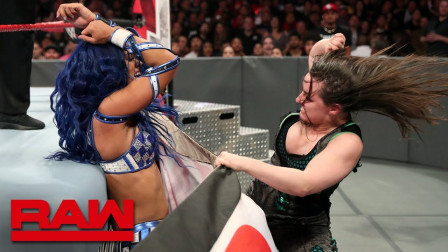 WWE RAW 2019 【RAW 09/23】莎夏赛后泄愤 大招暴虐小魔女