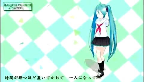 初音未来 Growth-初音未来 (初音，miku)