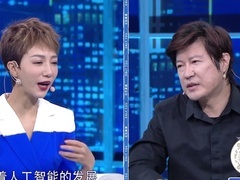 非你莫属 2025 创业面对面全场高科技 智能机器人已打卡上班