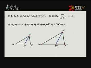名师公开课 《4.5相似三角形的性质及其应用(1)》授课教师：陈少芝