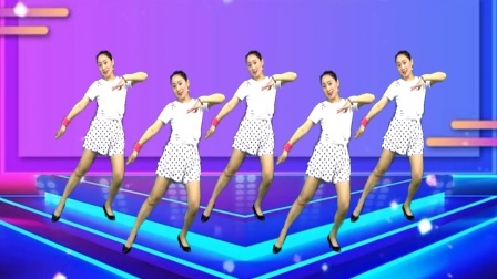 蓝莓思洁广场舞 流行广场舞《雾里天涯》附教学