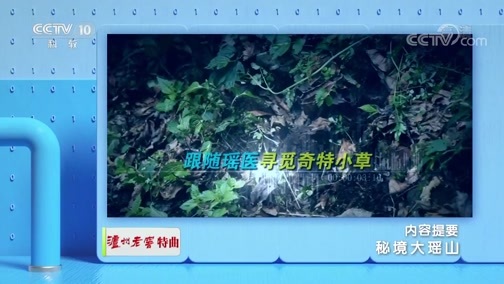 地理中国 《地理·中国》 20191110 秘境大瑶山