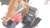 月采亲子游戏 2016 工程车挖掘机雪地救援 深陷雪地的超级飞侠乐迪 158