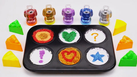 脆皮下的变色水晶泥