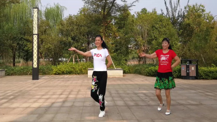 网红流行广场舞《荞麦花》 歌甜舞美 欢快轻松