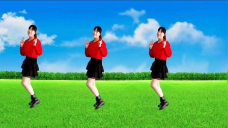 健身舞《借点情借点爱》借一双爱的翅膀，飞向你心海！