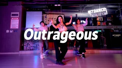 口袋舞蹈 大茜翻跳《Outrageous》 | 炸裂卡点【口袋舞蹈】