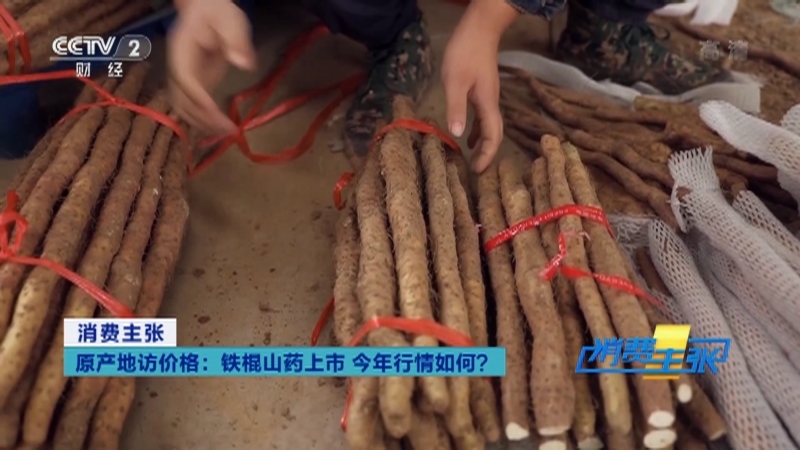 消费主张 《消费主张》 20201209 原产地访价格：铁棍山药上市 今年行情如何？