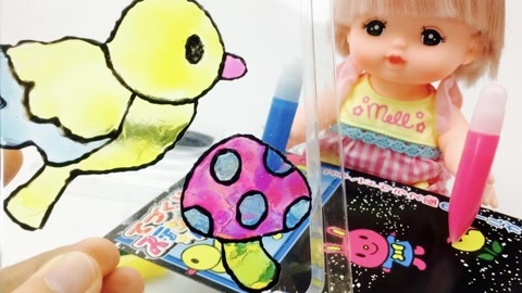 玩具益趣园 制作神奇的可撕画
