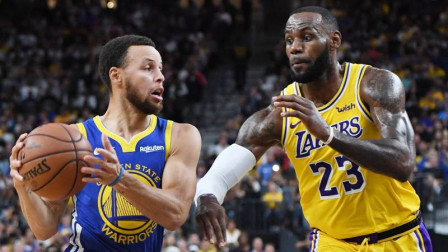 NBA流言收割机 新赛季全美直播数量排行：湖人第一勇士第二