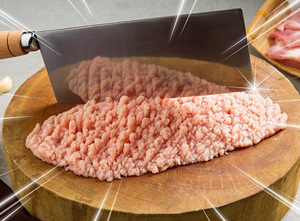 美食台 神技！一分钟剁肉糜简单易学！